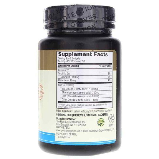 Fish Oil Omega-3 1000 Mg, SPE